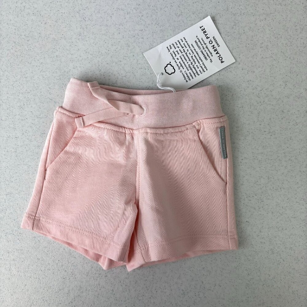 Polarn O Pyret Pink Shorts NWT 0-1M
